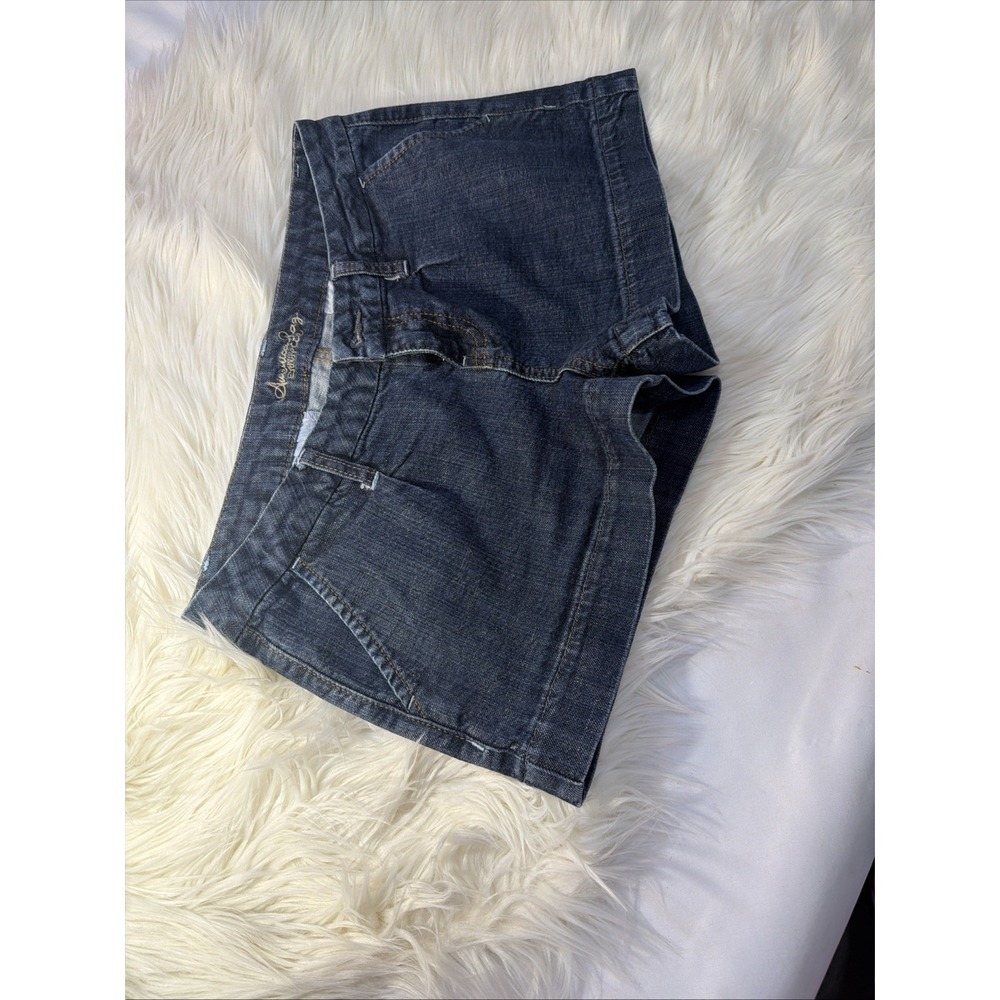 American Rag Cie ‎ Vintage Curvy Women Blue Cut Off Denim Shorts Size 9 Sexy 221
